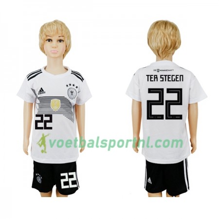 Duitsland Ter Stegen 22 Kind Thuis Tenue WK voetbal 2018